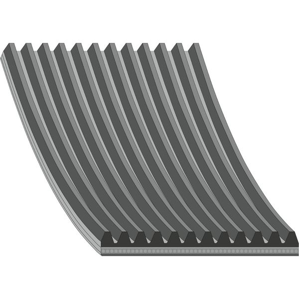 Cinghia Trapezoidale Dentata Febi Bilstein 1300 Mm Per Man L2000 34137-image