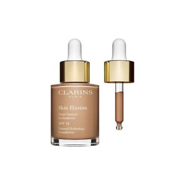 Clarins - Fondotinta Idratante Naturale Skin Illusion Spf 15 # 109 Wheat 30Ml/1Oz-image