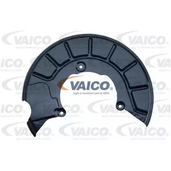 Vaico Disco Freno Con Lamiera Di Protezione Per Vw Golf V Hatchback (1K1) Anteriore Destro V10-3894 Lamiera Di Ancoraggio-image