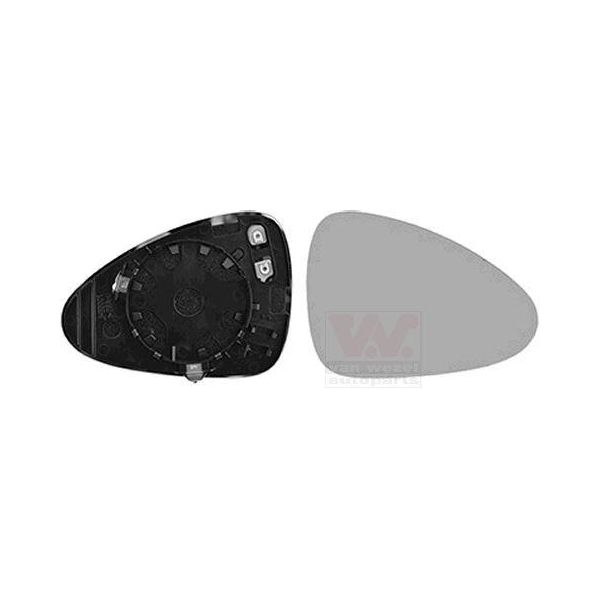 Van Wezel Specchio Retrovisore Esterno Destro Per Porsche Panamera Convesso Riscaldabile 7406838-image