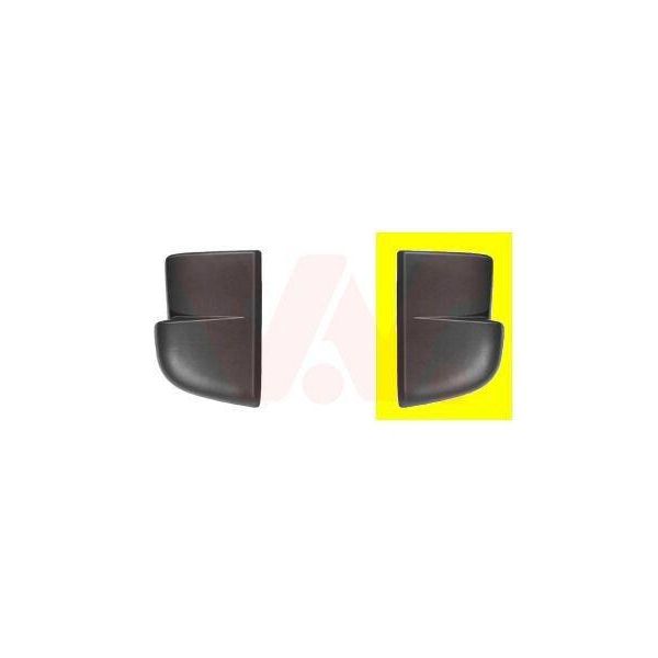 Van Wezel Paraurti Posteriore Destro Per Vw Lt 28-46 Ii Furgone (2DA, 2DD, 2DH) Lt 28-35 Ii Bus (2DB, 2DE, 2DK)-image
