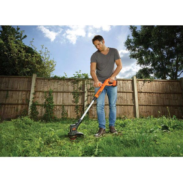 Black & Decker Akku-Rasentrimmer, 18V, 1X2,0Ah, 25Cm-image