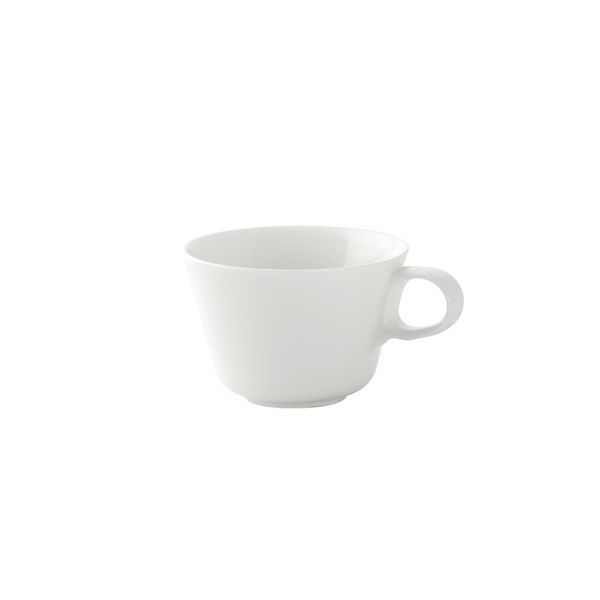 6 X Tazza Tazza Da Caffè Tazza Da Tè, Porcellana, Bianco, 18 Cl, Ø 9 Cm, Rotonda, Altezza: 6 Cm-image