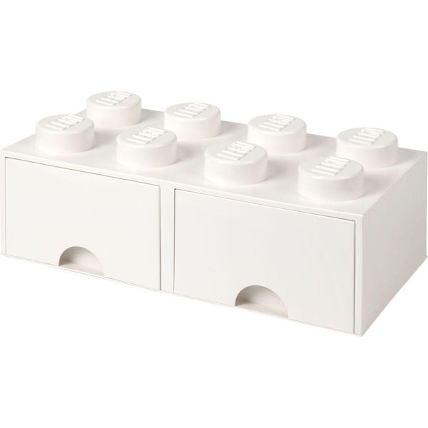 Room Copenhagen Lego Brick Drawer 8 White - RC40061735-image