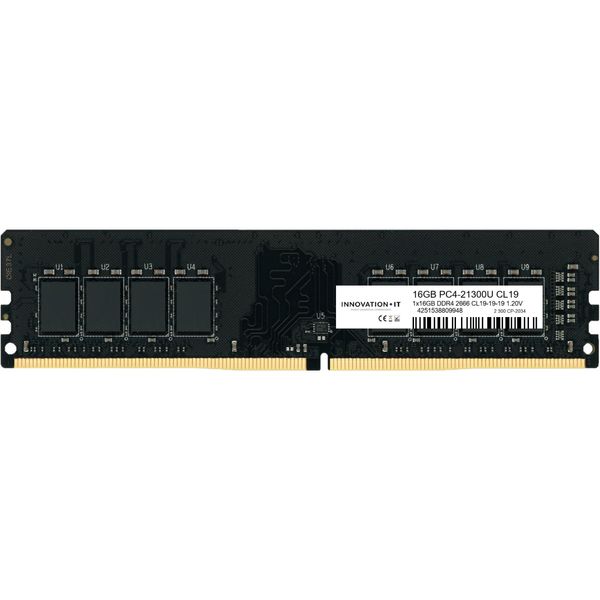 Innovazione It 2666 16GB CL19-19-19 1.20V Ld 8-Chip Modulo Di Memoria 1 X 16 Gb DDR4 Mhz - 16 Gb - DDR4-image