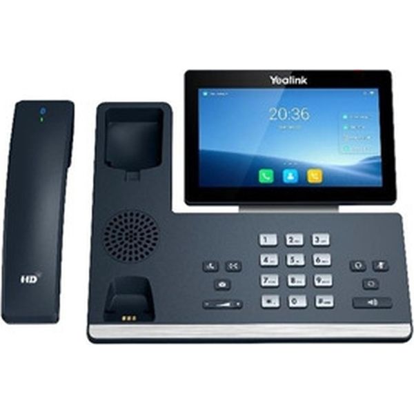 Yealink SIP-T58W Pro, Telefono Ip, Grigio, Cornetta Wireless, In-Band, Out-Of-Band, Info Sip, 1000 Voci, Lcd-image