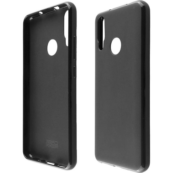 Caseroxx Custodia Protettiva In Tpu Compatibile Con Beafon M6S, Custodia Per Cellulare In Gomma Nera-image