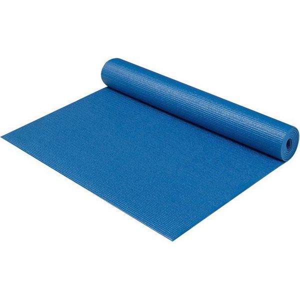 Tappeto Yoga Yate Tappeto Yoga 4 Mm Incl. Borse Blu Scuro-image
