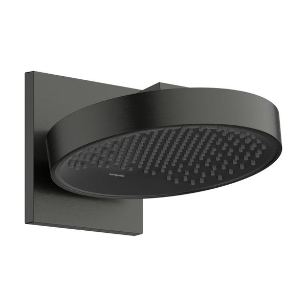 Hansgrohe Rainfinity Kopfbrause 250 1Jet Mit Wandanschluss, Brushed Black Chrome, 26226340 26226340-image