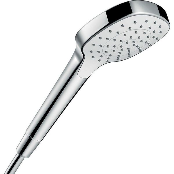 Hansgrohe Handbrause Croma Select E 1Jet Ecosmart 7 L/Min Weiss/Chrom, 26816400 26816400-image