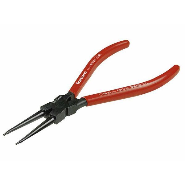 Pinze Per Anelli Di Sicurezza Fortum (4770501) Pinze Per Anelli Di Sicurezza Dritte All'interno, 140 Mm, Campo Di Serraggio 10-25 Mm, 61Crv4-image