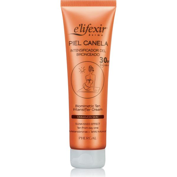 Elifexir Piel Canela Crema Abbronzante E Autoabbronzante Per Il Viso Con Protezione Solare SPF30 150Ml-image