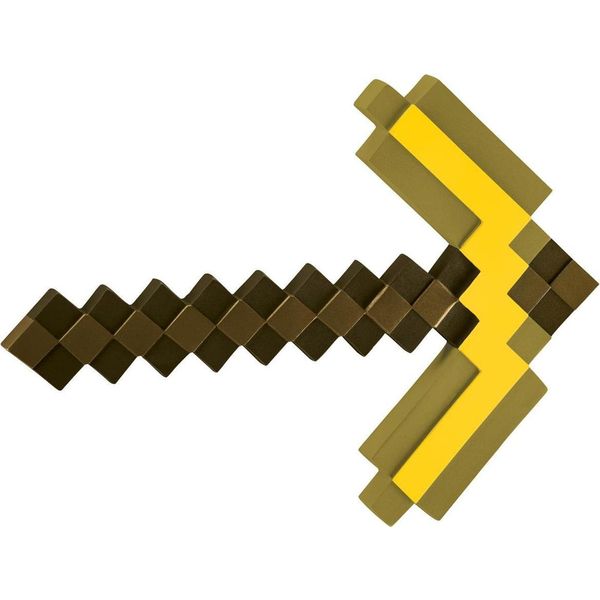 Jakks Pacific - Minecraft ZłOty Kilof 40Cm - Oficjalny Akcesorium Dla FanóW-image