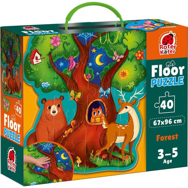Puzzle Da Pavimento Animali Della Foresta-image