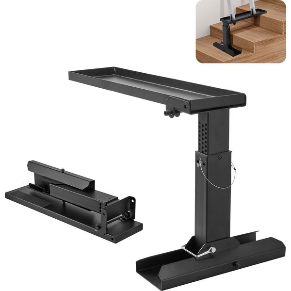 Livellatore Per Scale Vevor, 756,92 X 289,5-457,2 Mm, Stabilizzatore Per Scale In Acciaio, Livellatore Per Gambe Di Scale Pieghevole, Stabilizzatore Per Gambe Facile Da Usare-image