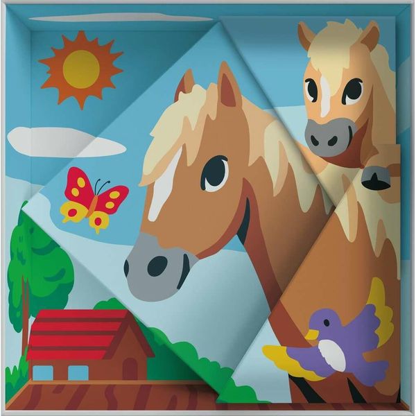 Ravensburger Creart Fate Insieme Pferde-image