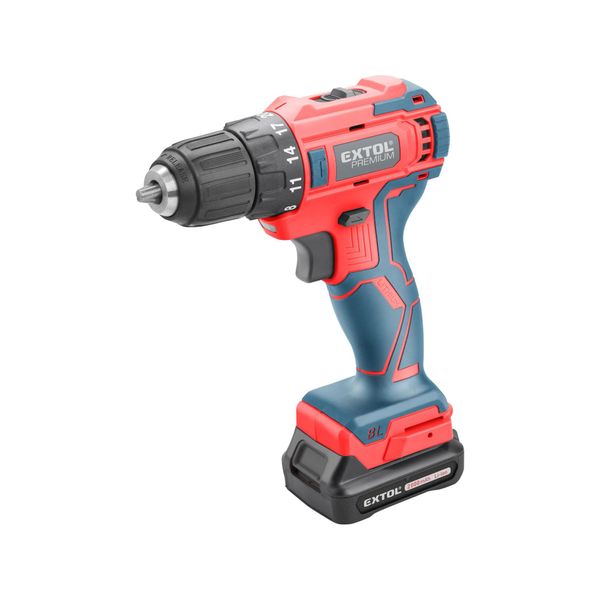 Trapano Avvitatore A Batteria Extol Premium 8891152, Brushless, 12V Li-Ion, 2Ah-image