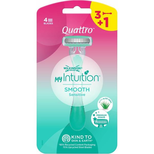 Wilkinson - Rasoio Usa E Getta - Quattro Per Donna - Preciso - 4 Lame - 1 Pezzo-image