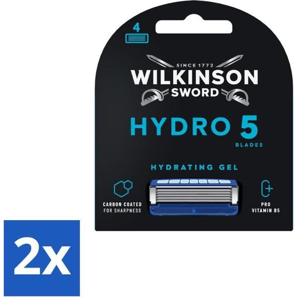 Wilkinson Sword - Lame Di Ricambio - Hydro 5 Skin Protection - Protettivo - 4 Lame - Confezione Risparmio - 2 Pezzi-image