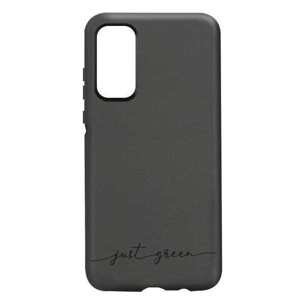 Custodia Protettiva Biodegradabile Per Samsung Galaxy S20, Just Green - Nero-image