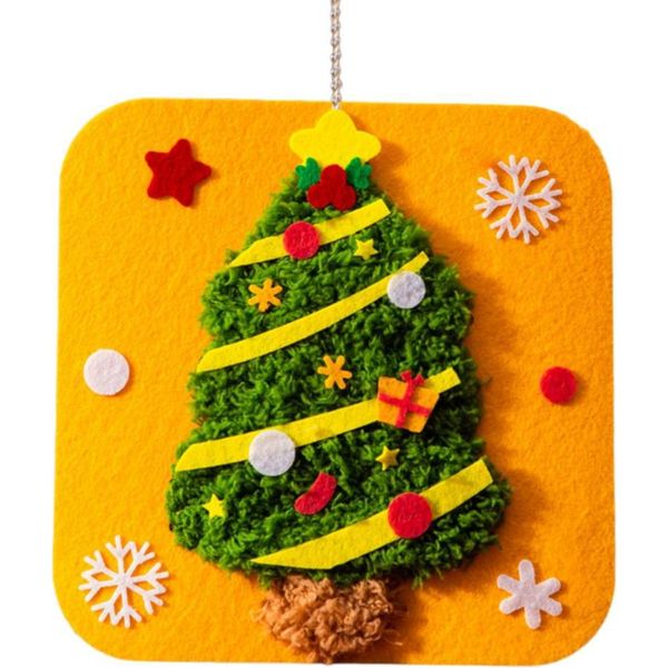Inf Kit Artistico Fai Da Te Albero Di Natale: Cucito Feltro Per Feste-image
