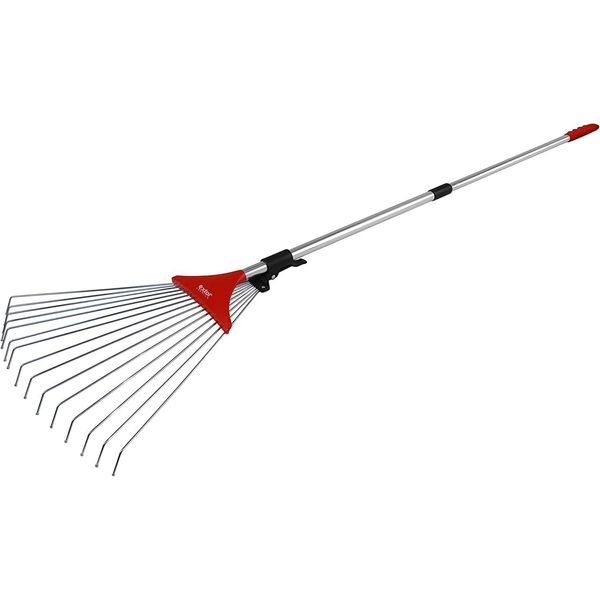 Rastrello Regolabile Con Manico Telescopico, Lunghezza 80-158 Cm, Larghezza 18-59 Cm-image