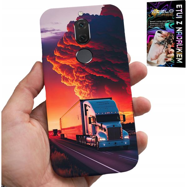 Custodia Per Huawei Mate 10 Lite - Custodia Tir Truck + Vetro Temperato-image