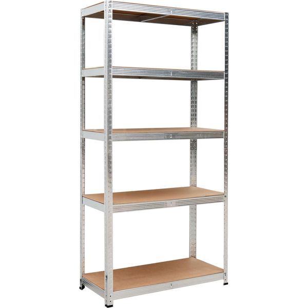 Scaffale A 5 Livelli 875 Kg 180 X 90 X 40 Cm-image
