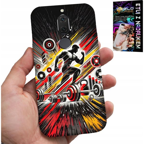Custodia Per Huawei Mate 10 Lite - Palestra Bodybuilding Bilancieri Fitness-image