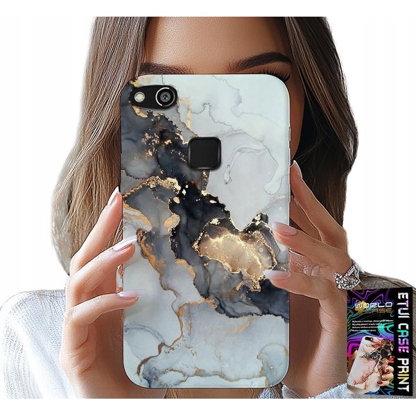 Custodia Per Huawei P9 Lite 2016 - Design Elegante Da Donna In Marmo Alla Moda-image