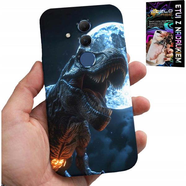 Custodia Per Huawei Mate 20 Lite - Cover Dino Dinosauro Tirannosauro-image