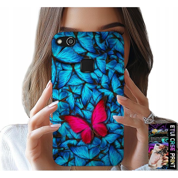 Custodia Per Huawei P9 Lite 2016 - Farfalla Blu, Farfalla, Disegni Femminili-image