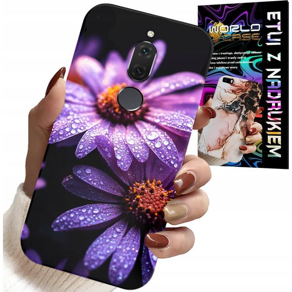 Custodia Per Huawei Mate 10 Lite - Custodia Cover Fiori Rosa Margherita-image