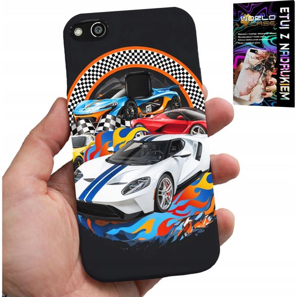 Custodia Per Huawei P9 Lite 2016 - Auto Sportive, Custodia Da Corsa + Pellicola-image