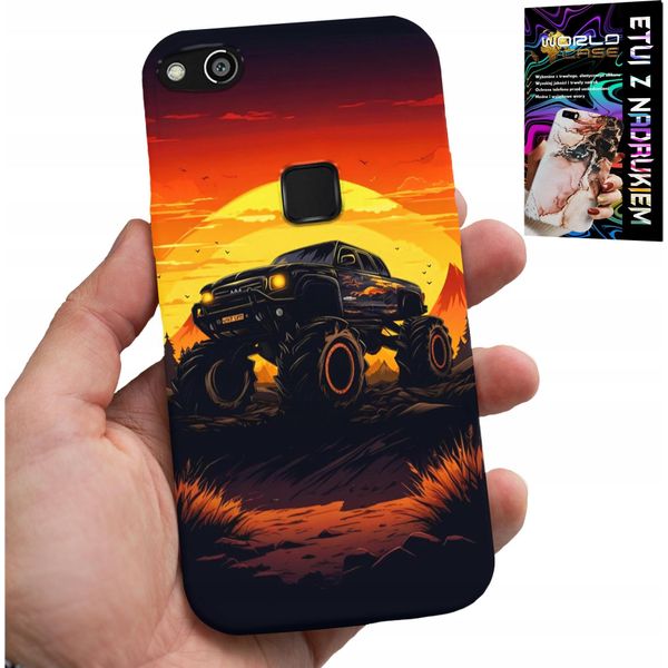 Custodia Per Huawei P10 Lite - Monstertruck, Camion, Design + Vetro-image