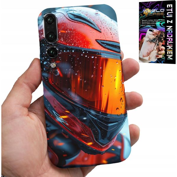 Custodia Per Huawei P20 Plus - Moto, Casco Da Moto Fan-image