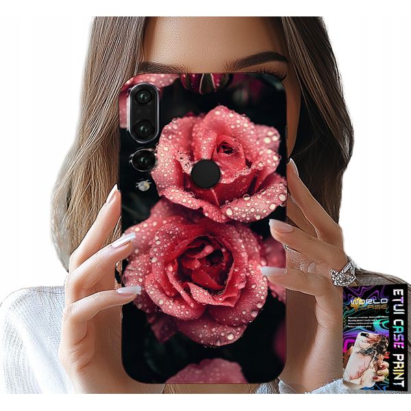 Custodia Per Huawei P20 Pro - Belle Rose Rosa, Motivi Floreali, Custodia-image