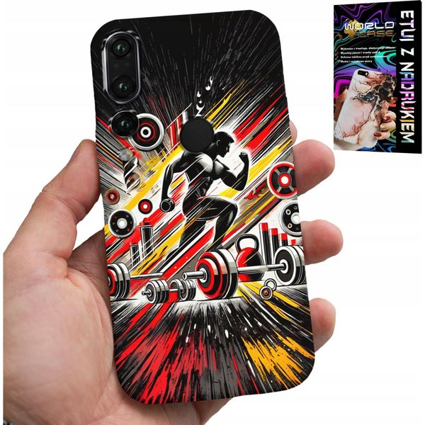 Custodia Per Huawei P20 Pro - Palestra Bodybuilding Bilancieri Fitness-image