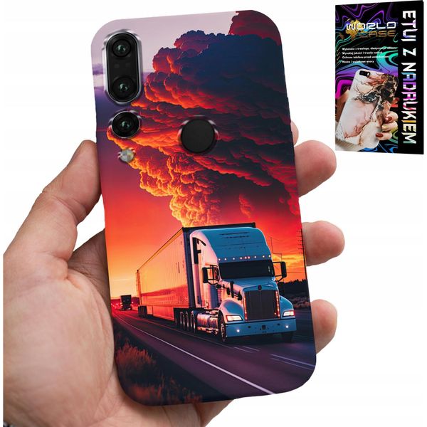 Custodia Per Huawei P20 Pro - Custodia Per Camion Tir + Vetro Temperato-image