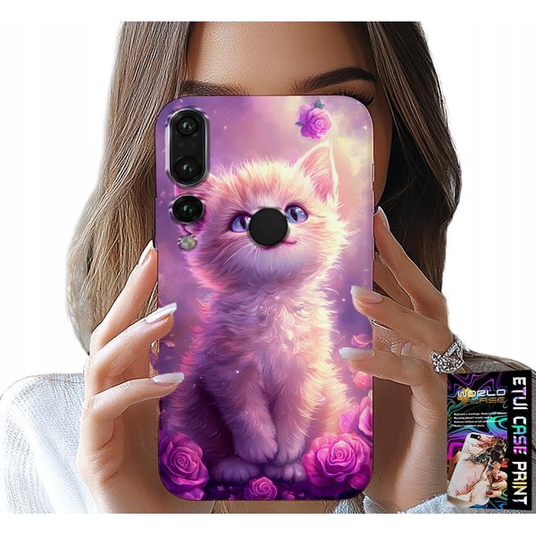 Custodia Per Huawei P20 Pro - Gatto Carino, Gatto, Disegni Con Animali-image