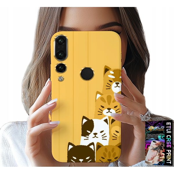 Custodia Per Huawei P20 Pro - Love Cat, Disegni Con Gatti, Custodia + Vetro-image