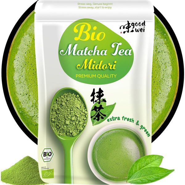 Tè Matcha Biologico “Midori” – Tè Verde Premium In Polvere - 500G-image