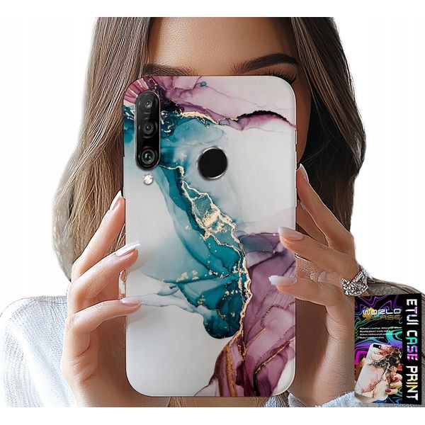 Custodia Per Huawei P30 Lite - Elegante Custodia Da Donna In Marmo Alla Moda-image
