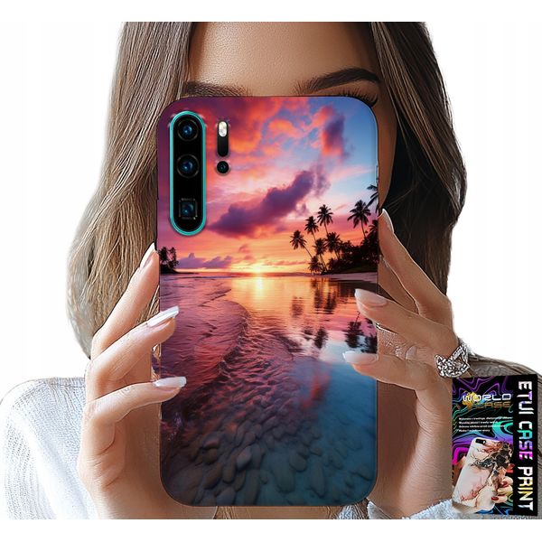 Custodia Per Huawei P30 Pro - Spiaggia Vacanza Isola Bella Vista + Filmato-image