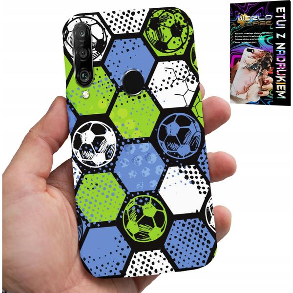 Custodia Per Huawei P30 Lite - Design Calcio Posteriore Custodia Calcio-image