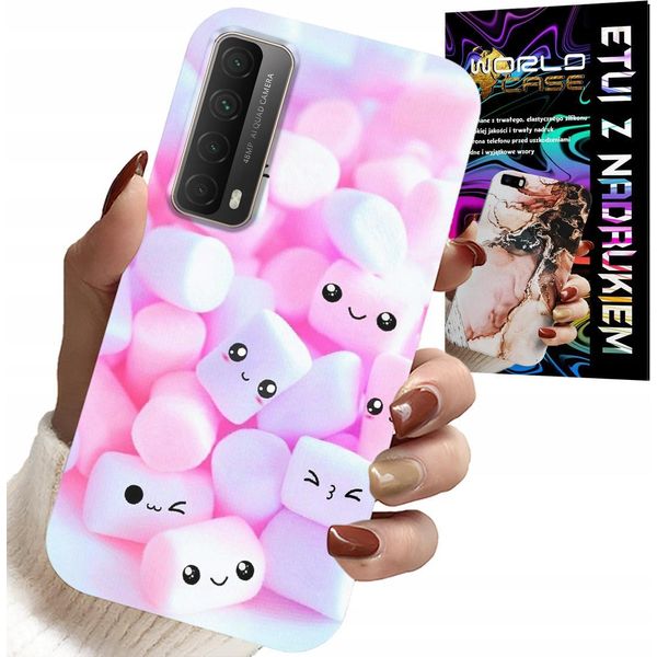 Custodia Per Huawei P Smart 2021 - Modello Marshmallow Dolce, Custodia, Retro-image