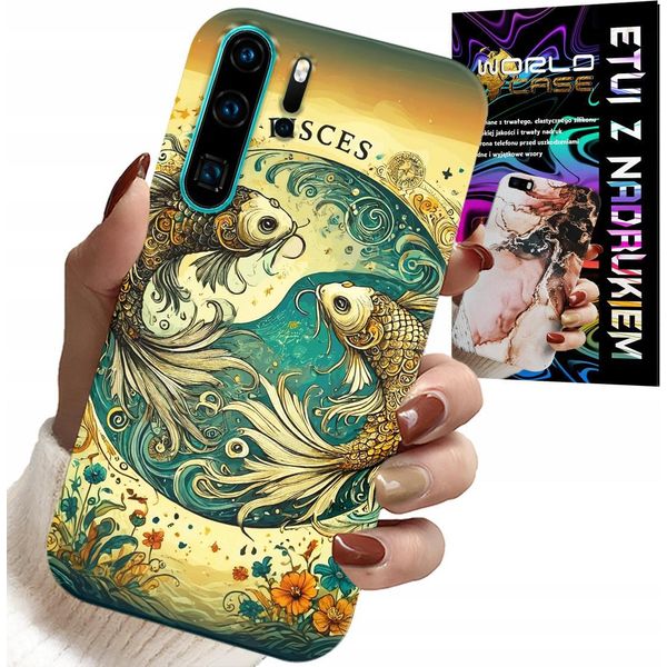 Custodia Per Huawei P30 Pro - Segno Zodiacale, Astronomia Dei Pesci + Pellicola-image
