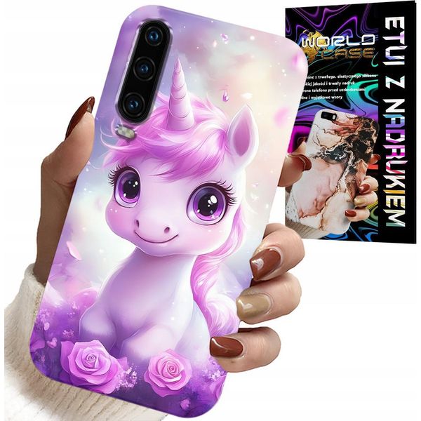 Custodia Per Huawei P30 - Dolce Unicorno, Custodia Per Bambini-image