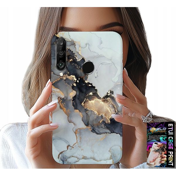 Custodia Per Huawei P30 Lite - Design Elegante Da Donna In Marmo Alla Moda-image