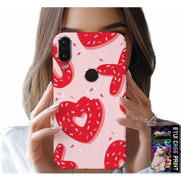 Custodia Per Huawei Y7 2019 - Disegni Femminili E Alla Moda Xoxo Heart + Glass-image